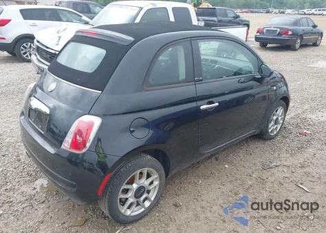 2012 Fiat 500 Pop из США, поврежденный, VIN 3C3CFFDR7CT169466